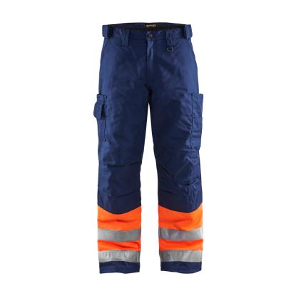 Blåkläder 1862 high vis vinter buks, hi-vis orange/marineblå