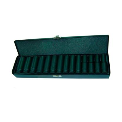 BATO krafttopsæt, 1/2", 10-24 mm, lang - 14 dele