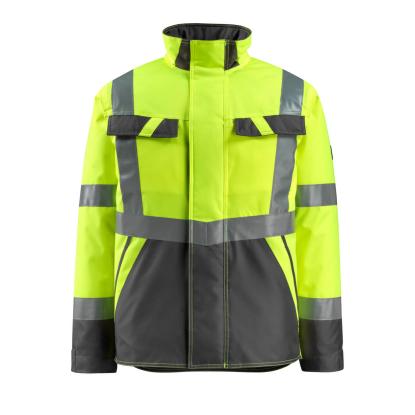 MASCOT SAFE LIGHT Penrith vinterjakke, hi-vis gul/mørk antracit