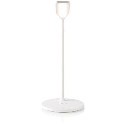 Nedis LED skrivebordslampe, Ø17 x 59 cm, hvid