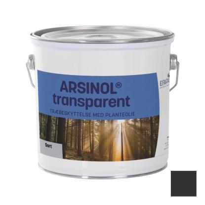 Arsinol® transparent træbeskyttelse, sort - 2,5 liter