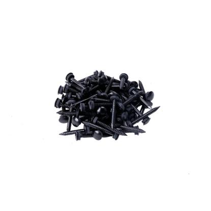 GTBUILD alu kamsøm med skive, 2,6 x 25 mm, sort