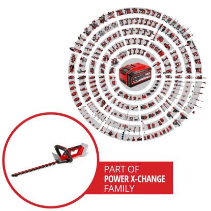 Einhell GC-CH 18/50 Li-Solo akku hækkeklipper, uden batteri og lader
