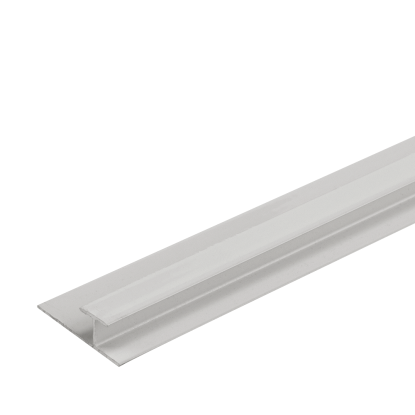 FibroTech SPC connection profile, 4,5 x 18 x 2610 mm, krom