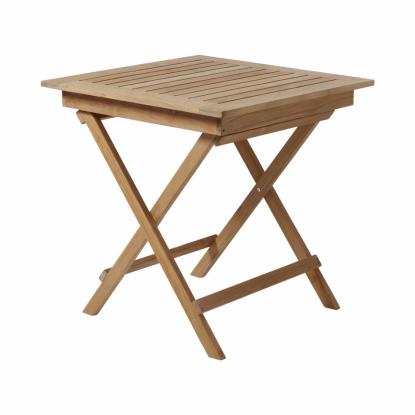 Cinas York foldebord, teak, 70 x 70 cm