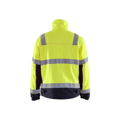 Blåkläder 4069 multinorm vinterjakke, hi-vis gul/marineblå