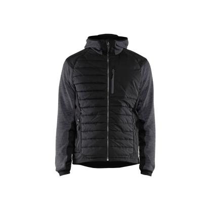 Blåkläder 5930 hybridjakke, mørk grå/sort