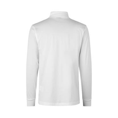 ID T-TIME® 0546 T-shirt med rullekrave, hvid