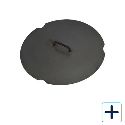 Cook King låg til Haiti og Montana bålsted, stål, sort