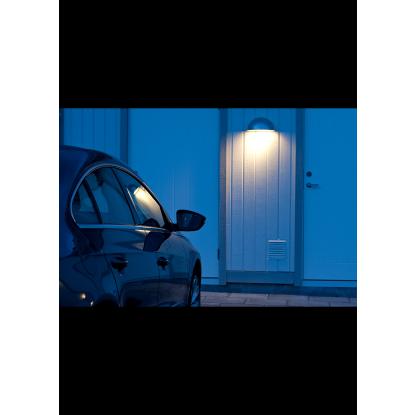 Norlys Paris udendørs væglampe, stor, E27, IP43, sort