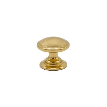 Beslag Design 24466 knop, Ø25 mm, poleret messing