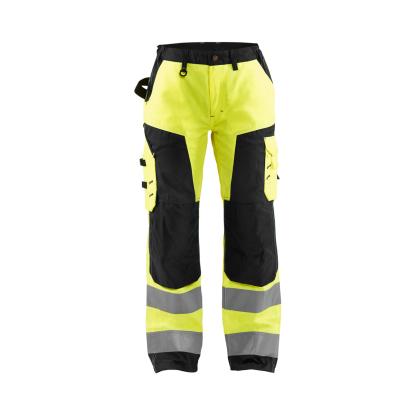 Blåkläder 7155 dame high vis buks, hi-vis gul/sort