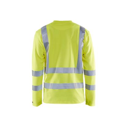 Blåkläder 3381 high vis UV t-shirt lang ærme, hi-vis gul