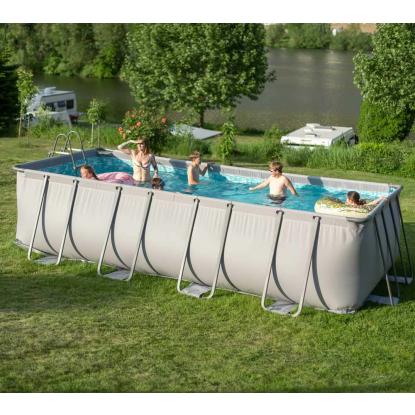 Summer Waves Elite Frame pool med filterpumpe og stige, 132 x 274 x 549 cm