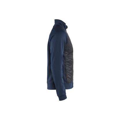 Blåkläder 3418 hybrid sweatshirt, mørk marineblå/sort