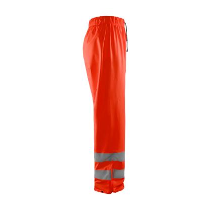Blåkläder 1384 high vis regnbuks level 1, hi-vis rød