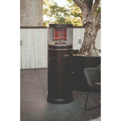 Enders Polo Plus 2.0 gas terrassevarmer, sort - 6 kW