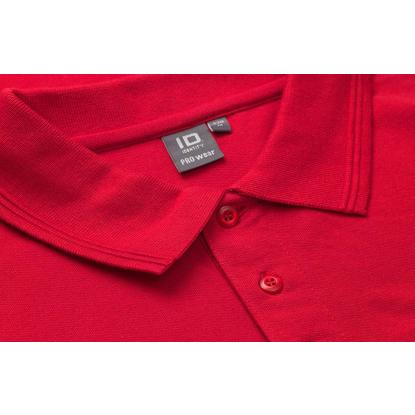 ID PRO Wear 0320 poloshirt med lomme, rød