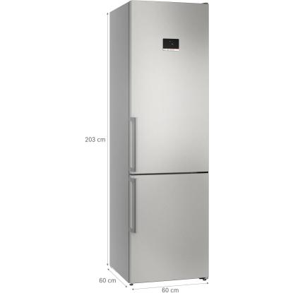Bosch KGN39AIBT fritstående kølefryseskab, 260 + 103 liter