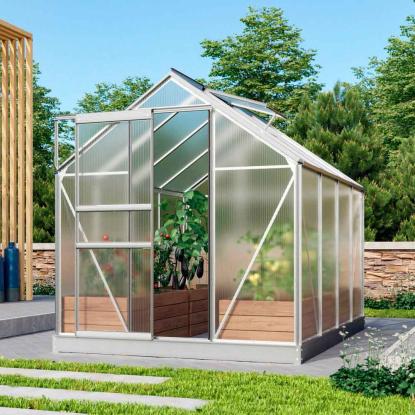 Vitavia Venus 5000 drivhus, alu, 5,0 m², 4 mm poly