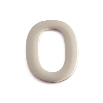 Habo husnummer 0, 50 mm, rustfrit stål