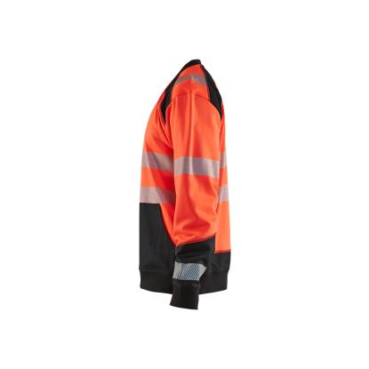 Blåkläder 3541 high vis sweatshirt, hi-vis rød/sort