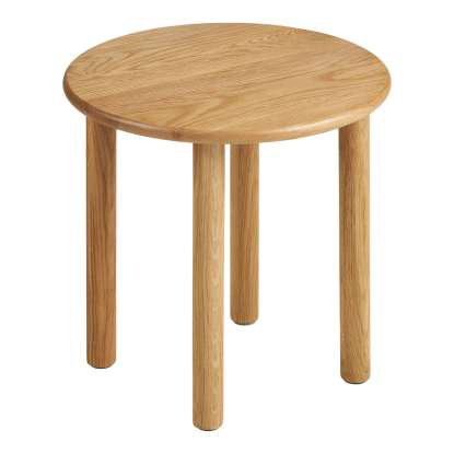Jena hjørnebord, eg, Ø40 cm