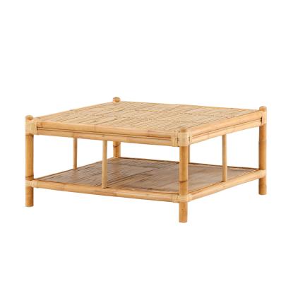 Venture Design Cane sofabord, bambus, 45 x 90 x 90 cm