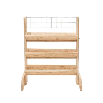 Westmann Viktoria L krydderurteholder med espalier, lærketræ, 95 x 80 x 50 cm