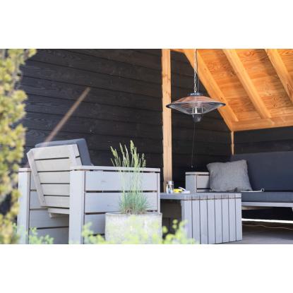 Eurom Partytent Heater 2100 terrassevarmer, alu, 2100W