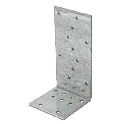 SIMA vinkelbeslag V18, pregalvaniseret, 164 x 84 x 4,0 x 80 mm