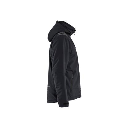 Blåkläder 4750 letforet vinter softshelljakke, sort/sort