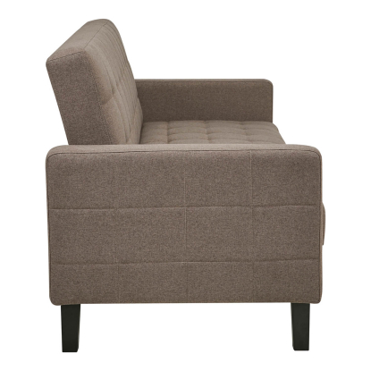 Milton sovesofa med opbevaring, brun