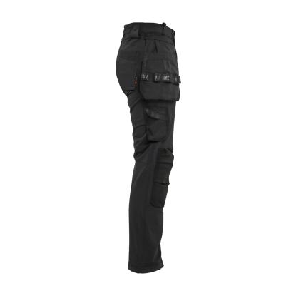 Blåkläder 7121 dame håndværker buks 4-vejs stretch, sort