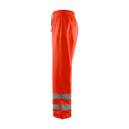 Blåkläder 1384 high vis regnbuks level 1, hi-vis rød