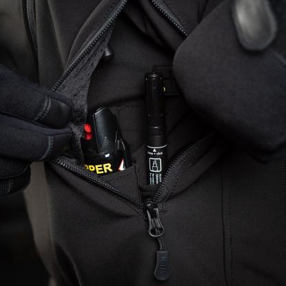 M-TAC Police softshelljakke, sort