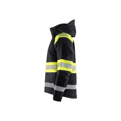 Blåkläder 4480 high vis vinterjakke, sort/hi-vis gul