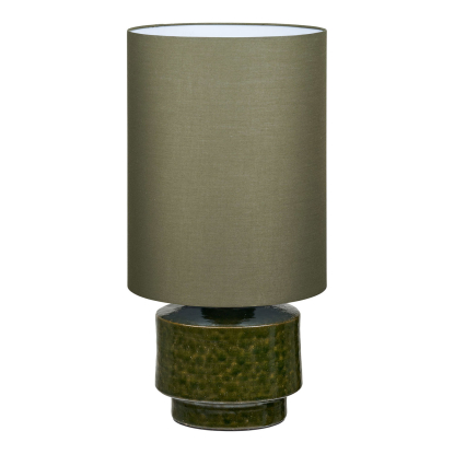 Sibsey bordlampe, H60 cm, E27, grøn