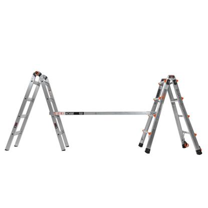 JUMBO teleskopplanke til Giant multistige, 244-396 cm - 41LG244