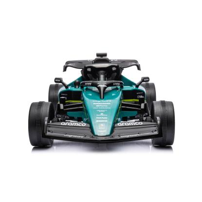 Aston Martin F1 elbil til børn, 4 x 24V, grøn