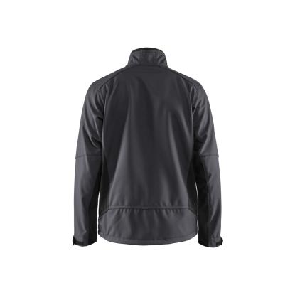 Blåkläder 4950 softshell jakke, mellemgrå/sort