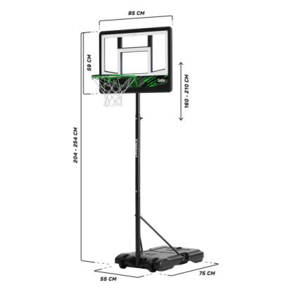 SALTA basketball stander dribble, 83 x 254 x 130 cm