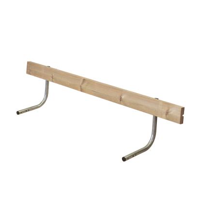 PLUS Classic ryglæn til bord/bænkesæt, ThermoWood®, gyldenbrun/fyr, 177 cm