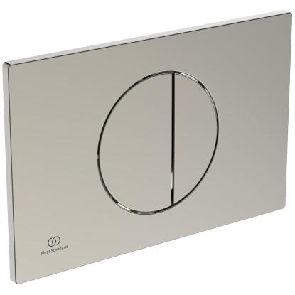 Ideal Standard Oleas mekanisk kontrolplade, silver storm, 230 x 150 mm