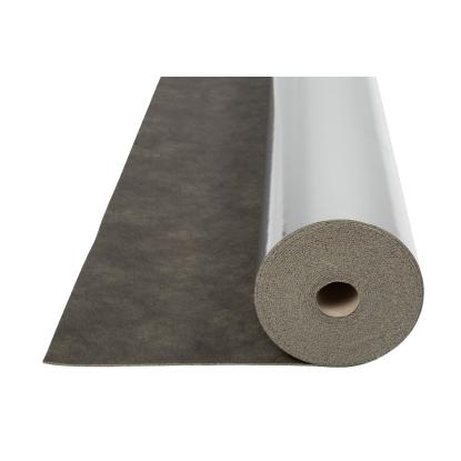 Wallmann NO NOISE Compact gulvunderlag med alu-dampspærre, 2 x 1000 x 8000 mm - 8 m²