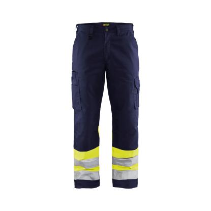 Blåkläder 1564 high vis buks, marineblå/hi-vis gul