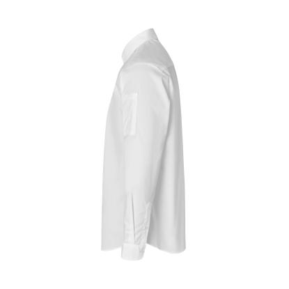 Seven Seas S66 Poplin skjorte med stretch, hvid