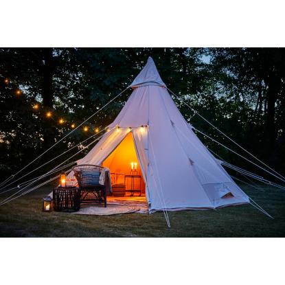 Blue Moose Glamping Teepee telt, Ø5 x 3,5 meter
