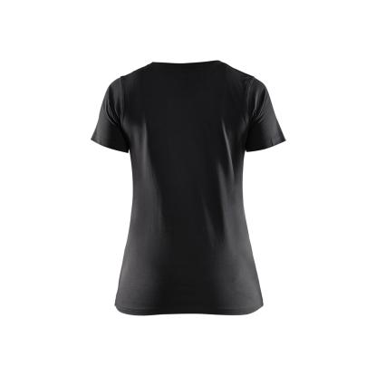 Blåkläder 3334 dame t-shirt, sort