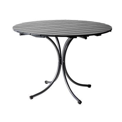 Varax Suvisaari rundt bord, sort, Ø103 cm